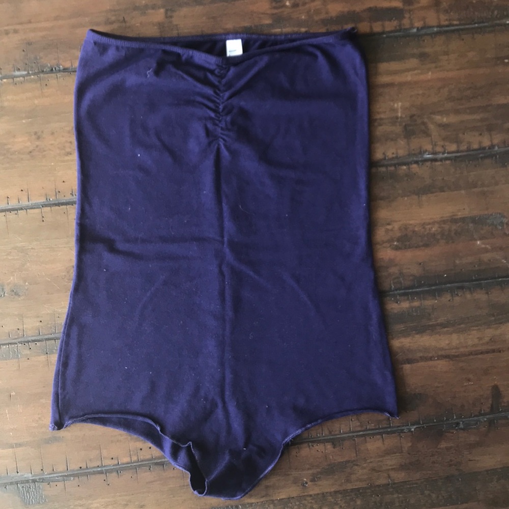 American Apparel Strapless Bodysuit
